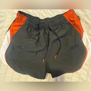 BCG Women's Black and Red Athletic Shorts